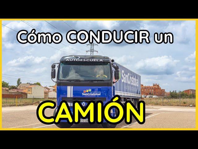 Así es el EXAMEN de CIRCUITO CERRADO de CAMIÓN  Como CONDUCIR un CAMION