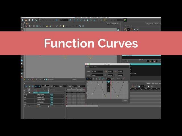 Function Curves in Toonboom Harmony