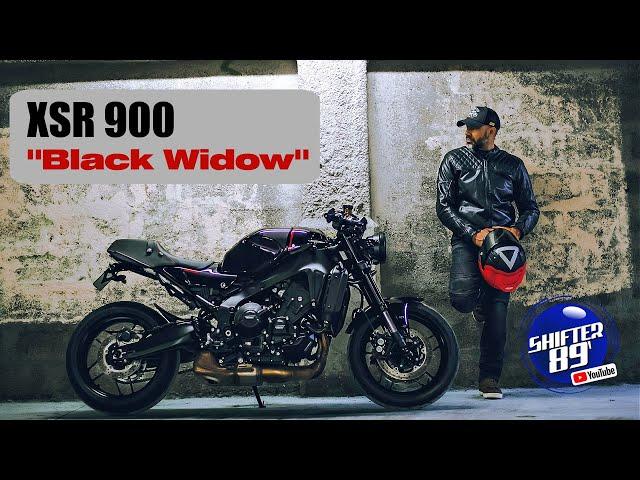 Xsr900 "Black Widow"/Le Café racer du futur ! (Série limitée à un exemplaire)