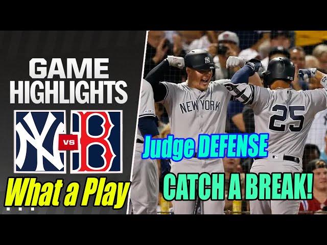 NY Yankees vs Red Sox Game Highlights | Soto comeback - Yankees CANNON & Cap DEF