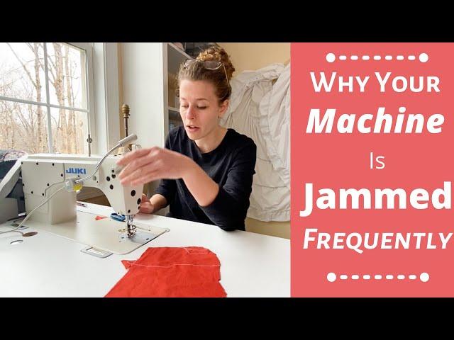 Why Your Machine Is Jammed Frequently #sewingmachineproblems