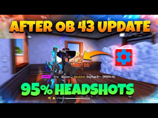 Best SetEdit Commands for OB43 Update | Get 95% Headshot Quickly