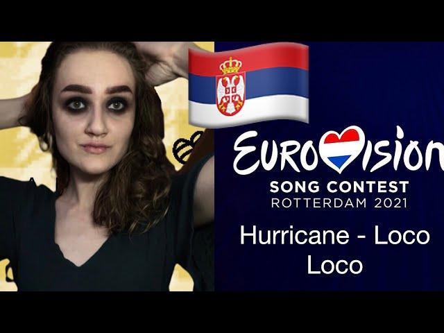 Hurricane - Loco Loco - Реакция - Евровидение 2021 - Сербия - Eurovision 2021 - Reaction