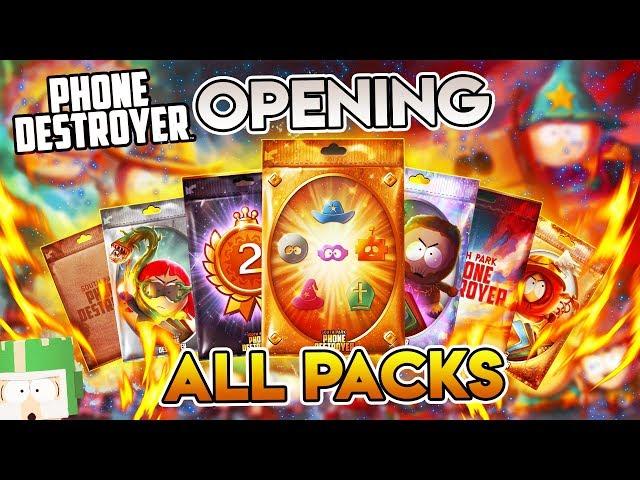 OPENING EVERY PACK! BATTLE PASS + MORE! (South Park Phone Destroyer)