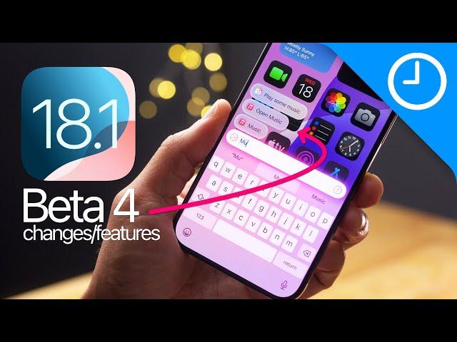 iOS 18.1 Beta 4 - Spatial Photos + Surprising New Features!