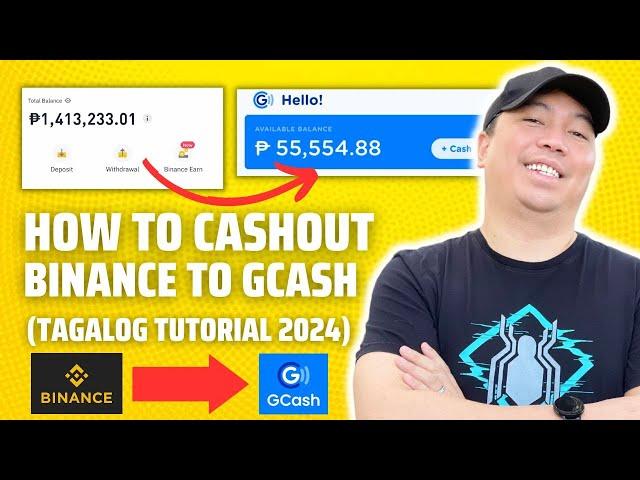 How To CASHOUT From BINANCE To GCASH | Tagalog Step By Step Tutorial (2024)