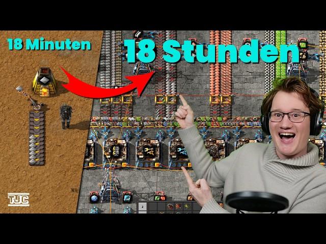 ️ACHTUNG: Dieses Spiel macht süchtig! Ich habe 18 Stunden FACTORIO gespielt und DAS ist passiert