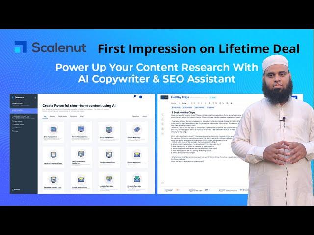 AI Content Generator Lifetime Deal  Full Walthrough and First Impression - Ai Copy & Content Writer