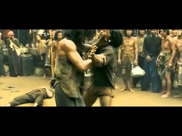 Tony Jaa is just a tad bit tipsy (Ong Bak 2 Drunken Style Fight Scene)