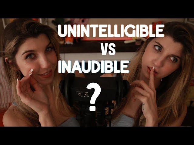 I finally tried "Unintelligible" Whispers (always did Inaudible) [ASMR]