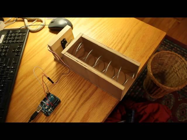 Arduino vending machine prototype