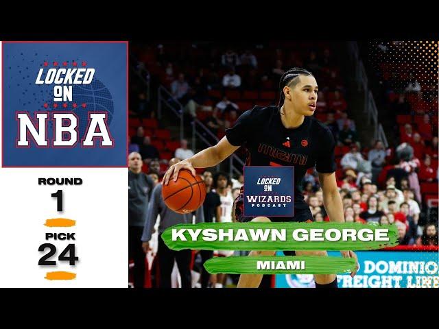 Washington Wizards Draft Kyshawn George in 2024 NBA Draft