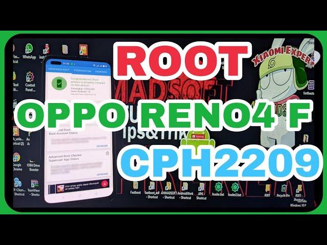 Root Oppo Reno 4f CPH2209 | Root Oppo Reno4 F pertama kali | First time root Oppo Reno 4f CPH2209