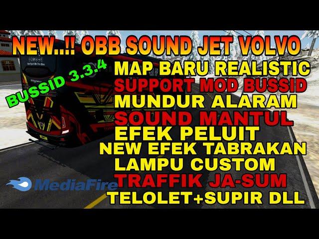 OBB BUSSID V3.3.4 TERBARU SOUND JET VOLVO SUPPORT MOD | OBB BUSSID TERBARU VIDEO TERKINI