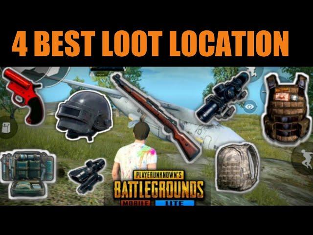 BEST SECRET LOOT LOCATION IN PUBG MOBILE LITE || FLARE GUN SECRET LOCATION  || NEMROD GAMING