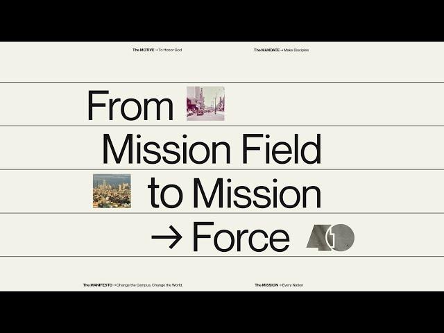 Seeing What God Sees. | From Mission Field to Mission Force Week 3 | Andy King