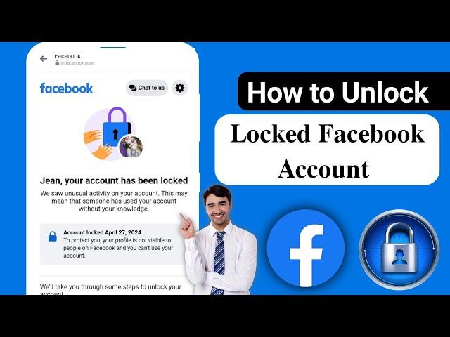 How To Unlock Facebook Account ( 2024) | Fix Your Account Has Been Locked Facebook