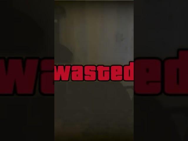 Батя упал со стула #shorts #wasted #gta