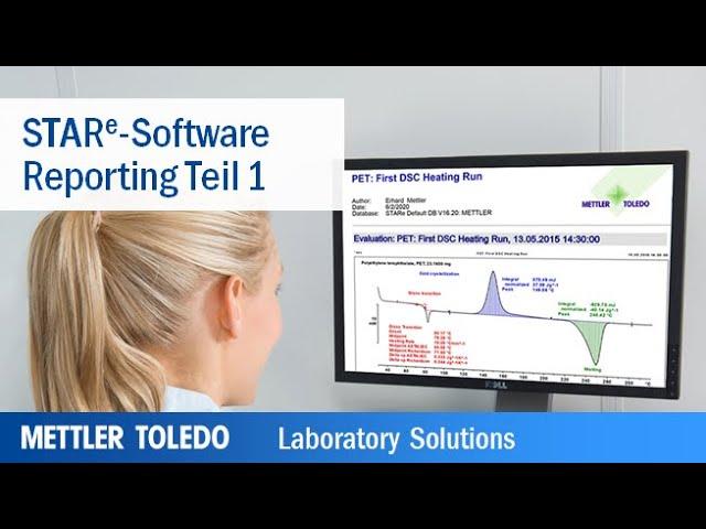 STARe-Software Reporting Teil 1: Verwendung von Plot Design-Funktionen