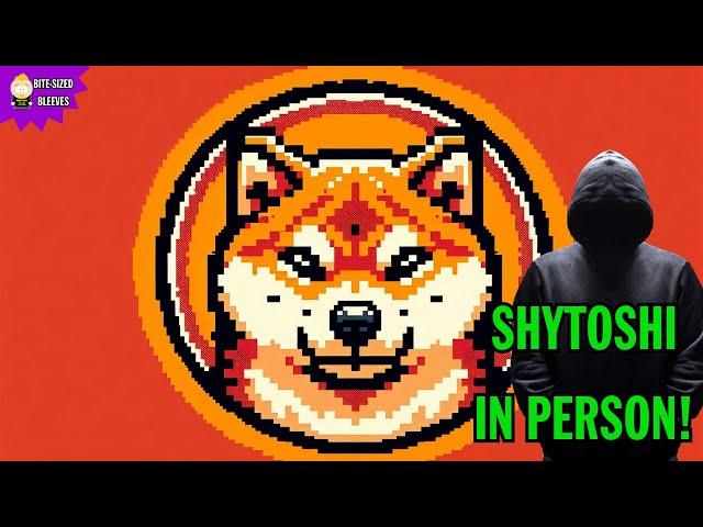 SHYTOSHI KUSAMA IN PERSON + SHIBA INU TO HIT $0.01 SOON!