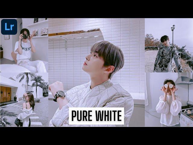 Pure White - Lightroom Mobile Preset Free DNG | White Tones | White Theme | Pure White Preset