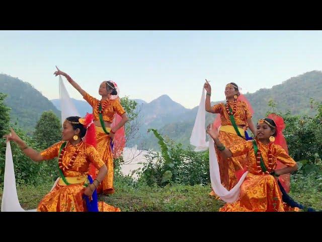 Nauratha ko diyo batti 🪔 |dashain dance song|