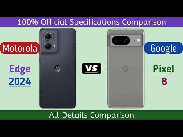 Motorola Edge 2024 Vs Google Pixel 8