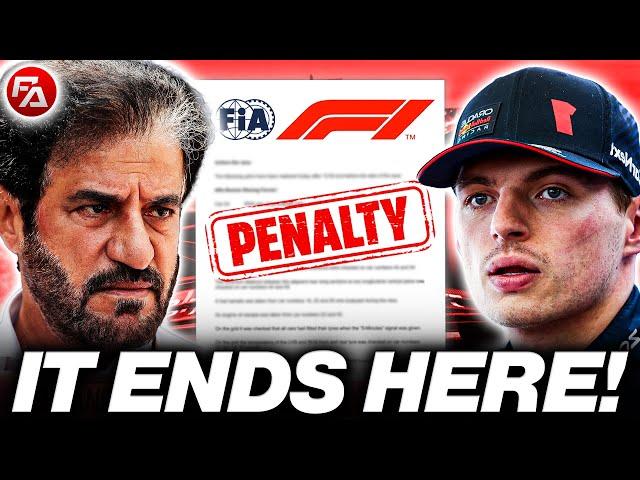 What FIA JUST DID to Verstappen After New Evidence Emerged CHANGES EVERYTHING!