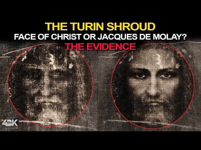 Does The Turin Shroud Actually Show the Face of the Last Grand Master of The Knights Templar?