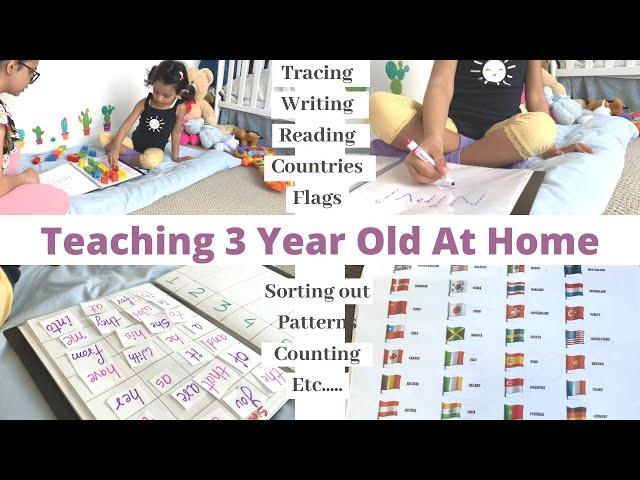 How & What To Teach A 3 Year Old (HOME SCHOOL) | Gautam Pragya