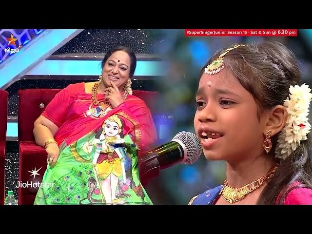 Varuvaandi Tharuvaandi Malayaandi Song by #Nasreen & #Priyanha ️ | Super Singer Junior 10 |preview