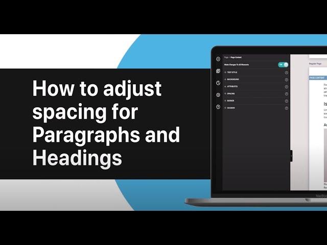 How to Adjust Paragraph Spacing