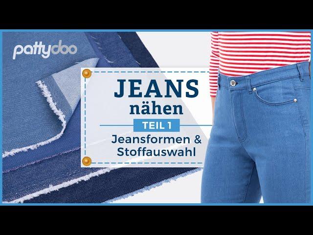 Jeans Anleitung Teil 1: Vorstellung der Jeans-Schnittmuster & Stoffempfehlung