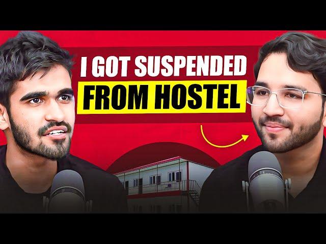 Getting Suspended From Hostel During CA Articleship | Kushal Lodha Clips