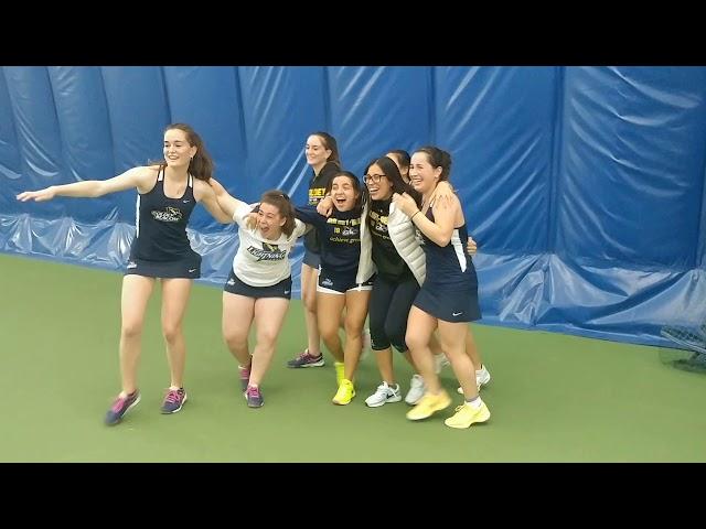 Goldey-Beacom Women's Tennis at Stonehill -- Match Point