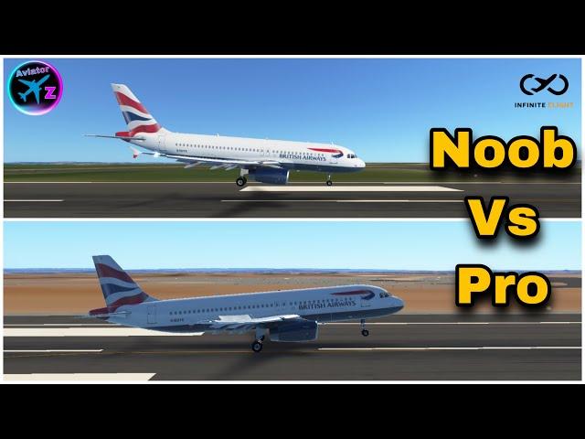 Infinite Flight | Noob Pilot Vs Pro Pilot