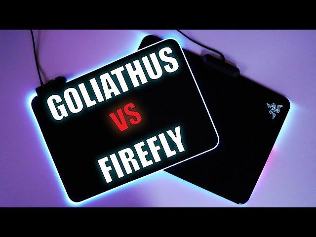 Razer Goliathus Chroma VS Firefly Cloth Edition