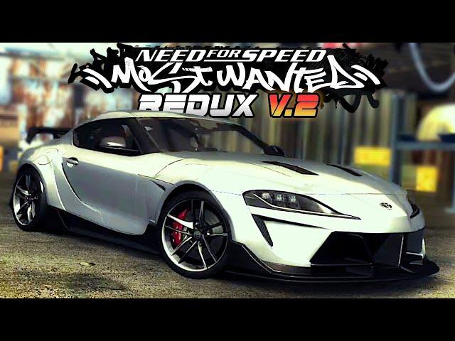 NFS Most Wanted REDUX Mod V.2 | Massive Update! Over 100 cars and Graphics!