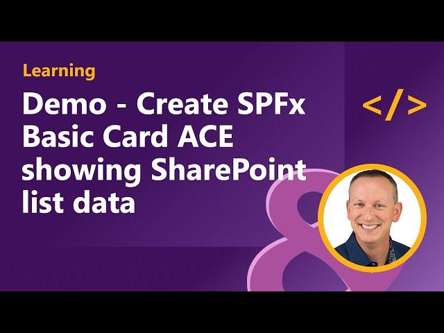 Update the component to display SharePoint list data - Exercise 1