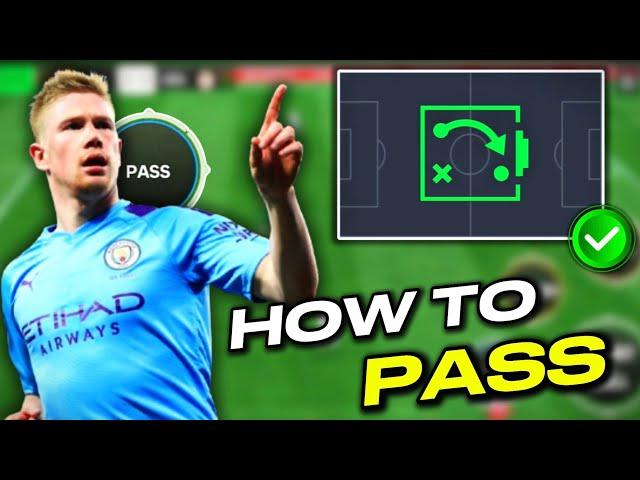 HOW To Pass Like A Pro in FC MOBILE! PASSING Tips And Tricks!