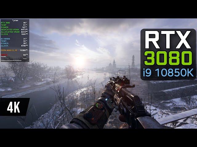 Metro Exodus Enhanced Edition - Extreme Settings DLSS 4K | RTX 3080 + i9 10850K