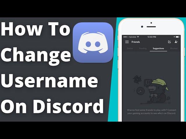 How To Change Username On Discord Mobile iPhone & Android (2021)