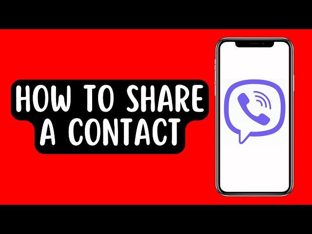 How To Share a Contact on Viber