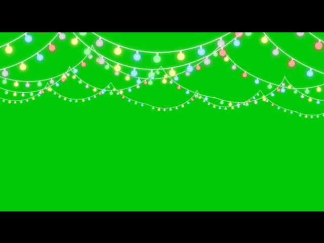 bulb blinking green screen animation effects