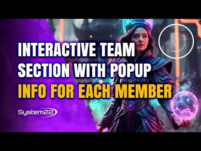 Divi Pro Guide: Create a Responsive Team Section with Interactive Popups!