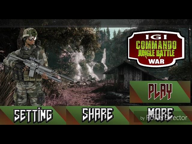 IGI COMMANDO JUNGLE BATTLE WAR LEVEL 3 //gaming world //