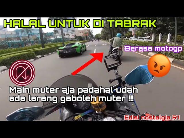 HAMPIR CRASH! KALO DIA NABRAK KENA MCLAREN GIMANA YA ? | Edisi kangen sama R1 beli lagi gak yah ? :(