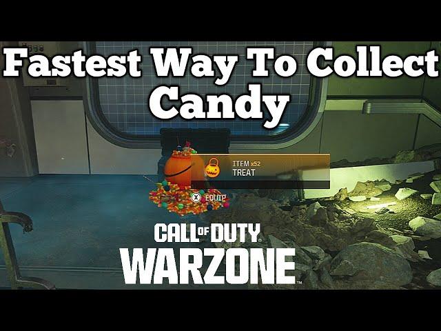 Fastest Way To Collect Candy In Warzone (New Trick 'r Treat: Candy Hunt Event)