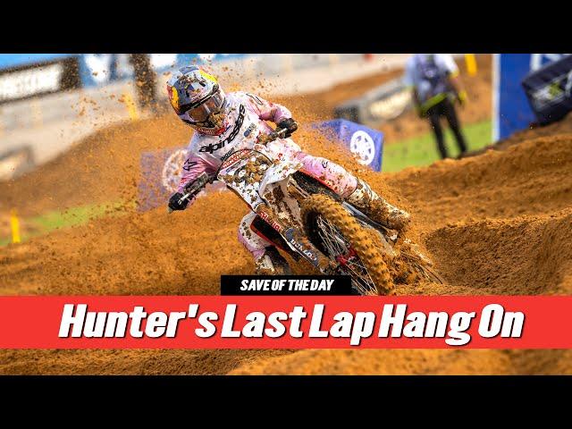 "How did that happen?!" Off Track Excursions at Texas SMX Playoff 2 | Save of the Day