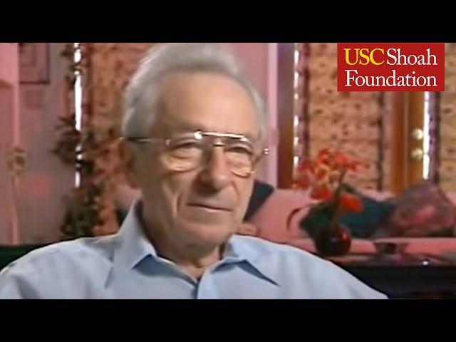 Holocaust Survivor Daniel Geslewitz Testimony | USC Shoah Foundation